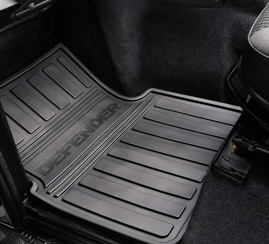 Land Rover Rubber Mats - Front | Land Rover Floor Mats | Park's Store