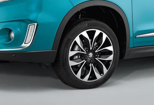Suzuki Alloy Wheel 'Misti' 6.5J X 17" Gloss Black Polished Finish