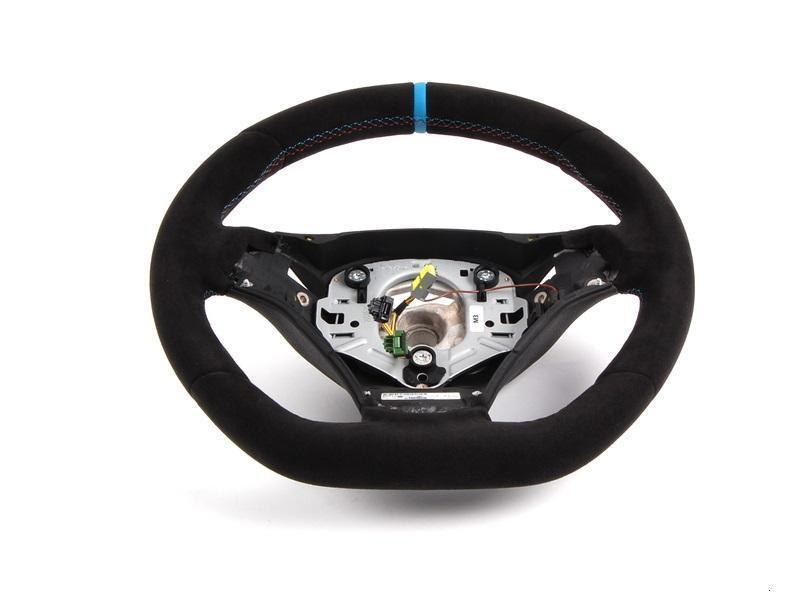 BMW Genuine M Performance Sport Steering Wheel Blue Center Line