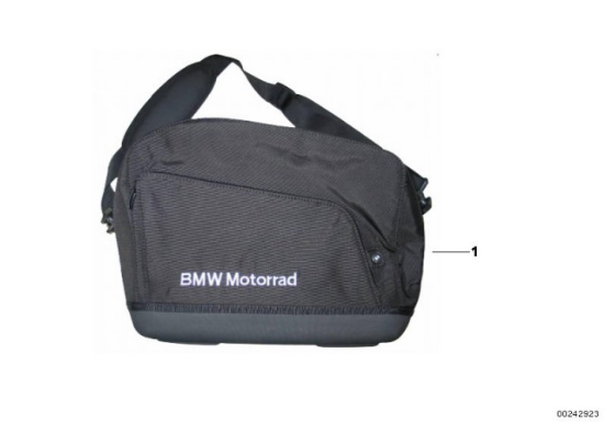 Genuine BMW Motorrad Side Touring Case Right Pannier Inner Liner Bag R1200RT