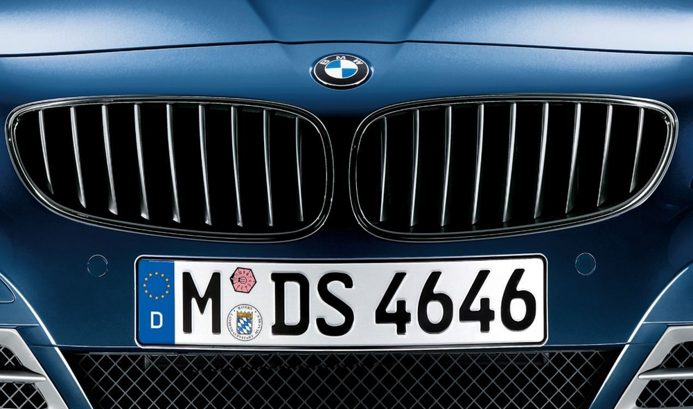 BMW Genuine Front Right Performance Kidney Grille Black