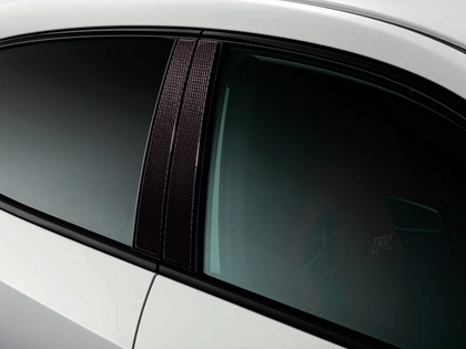 Honda Carbon B-pillar Decorations