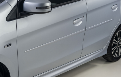 Mitsubishi Side Protection Mouldings - Pop Green - F24