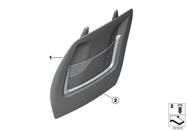 BMW Genuine Front Seat Faux Leather B... | BMW Interior Styling | Park ...