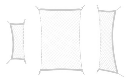 SKODA Netting system for FABIA III - grey