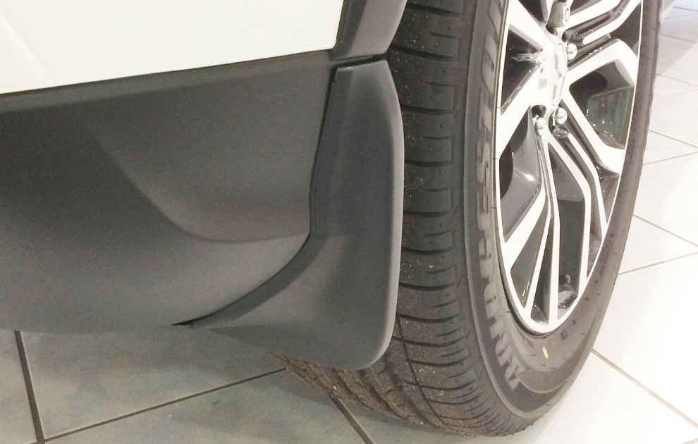 Mitsubishi Mudguard Set, Rear