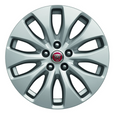 Jaguar Alloy Wheel 18" Aerodynamic, 10 spoke, with Silver finish