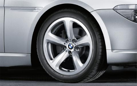 1x BMW Genuine Alloy Wheel 19" Star-Spoke 249 Rear