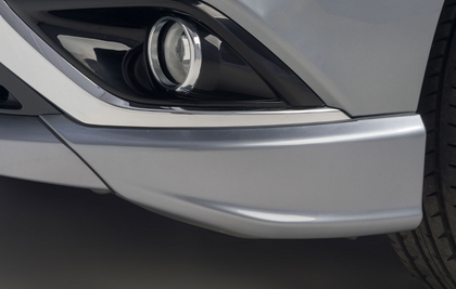 Mitsubishi Front Airdam Kit (Corner Extensions) - Frost White (W37)