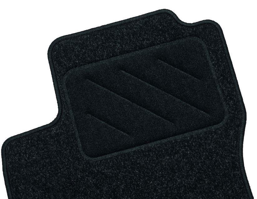 Ford Ka Carpet Floor Mats front and rear, black 09/2008  05/2016