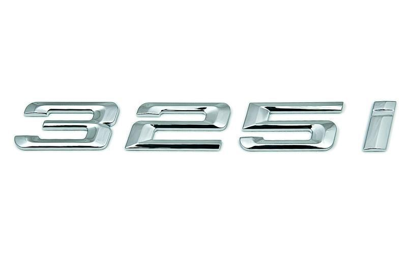 BMW Genuine "325i" Self-Adhesive Sticker Badge Emblem