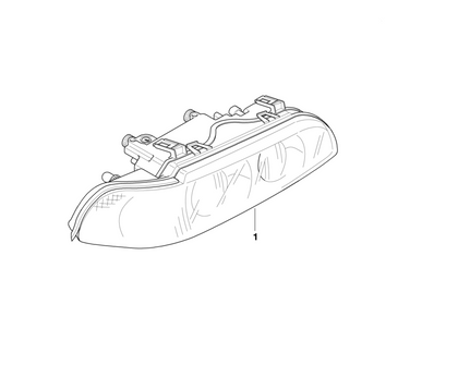 BMW Genuine Front Headlight Head Lamp Right