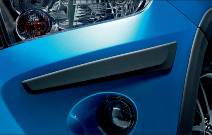 Suzuki Bumper corner protection set - black