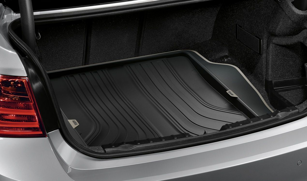 BMW Genuine Basic Moulded Compartment Mat Boot Trunk Cargo Liner