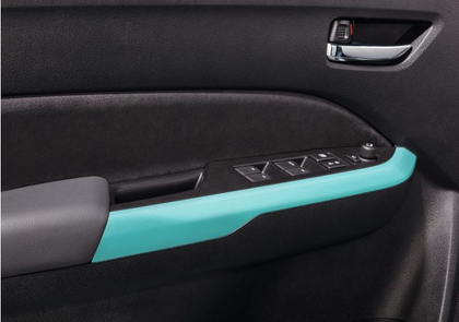 Suzuki Interior Coloured Door Trim Set Atlantis Turquoise