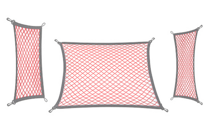 SKODA Netting system  red RAPID SPACEBACK