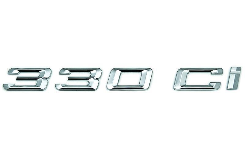 BMW Genuine "330Ci" Self-Adhesive Sticker Badge Emblem