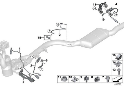 BMW Genuine Lambda Probe NOX Sensor Emulator Nitrogen Oxide