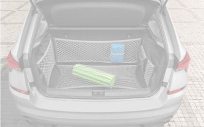 SKODA Netting system  grey for KAMIQ