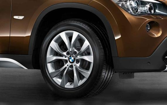 1x BMW Genuine Alloy Wheel 17" V-Spoke 318 Rim