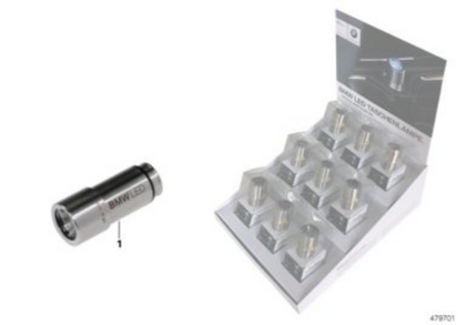 BMW Genuine LED Torch Flash Light Lamp Rechargeable