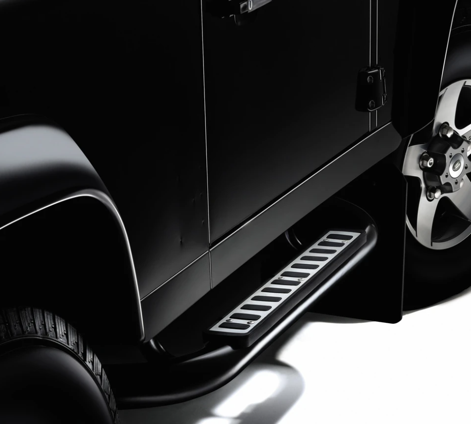 Land Rover Side Protection Runners - Black, 110 SW and DC