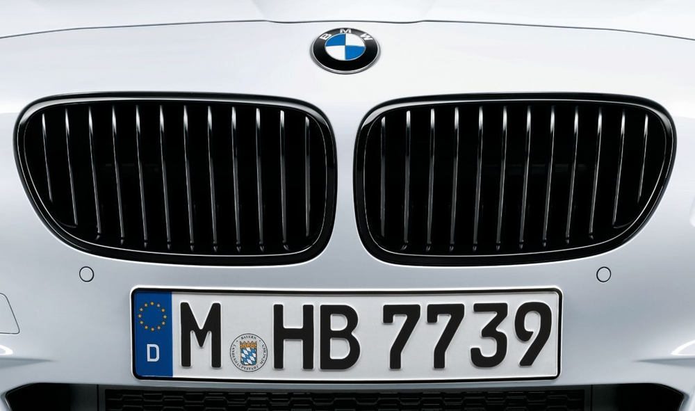 BMW Genuine Front Right Performance Kidney Grille Black