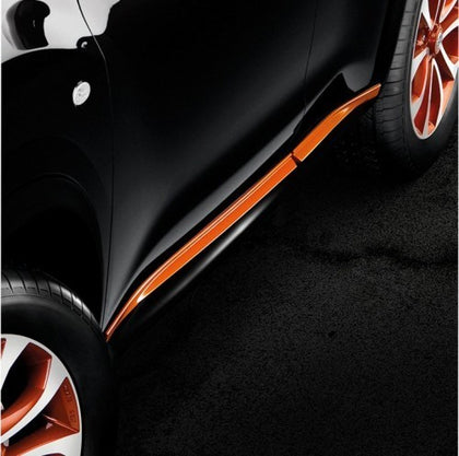 NISSAN JUKE (F15E) ORANGE SIDE DOOR SILL STRIPS