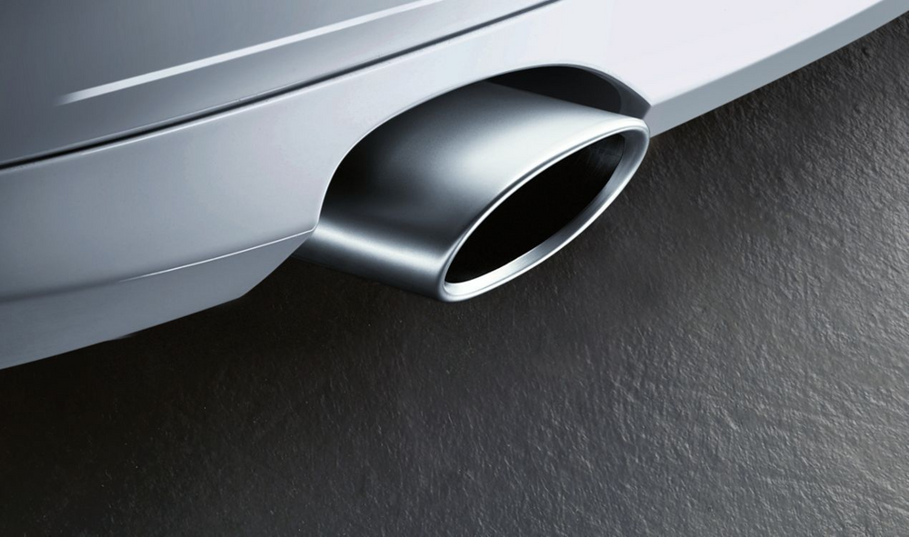 BMW Genuine Exhaust Tail Pipe Tip Trim Aluminium