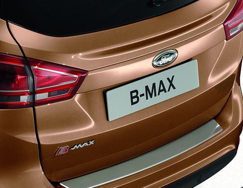 Ford B-MAX Rear Bumper Protector polished stainless steel 2012