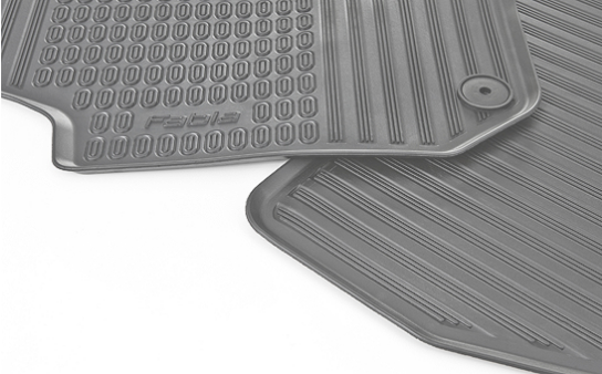 SKODA FABIA set of rubber car carpets II