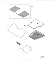Jaguar Rubber Mats RHD, 16MY onwards