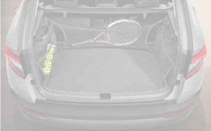 SKODA Netting system black for KAROQ
