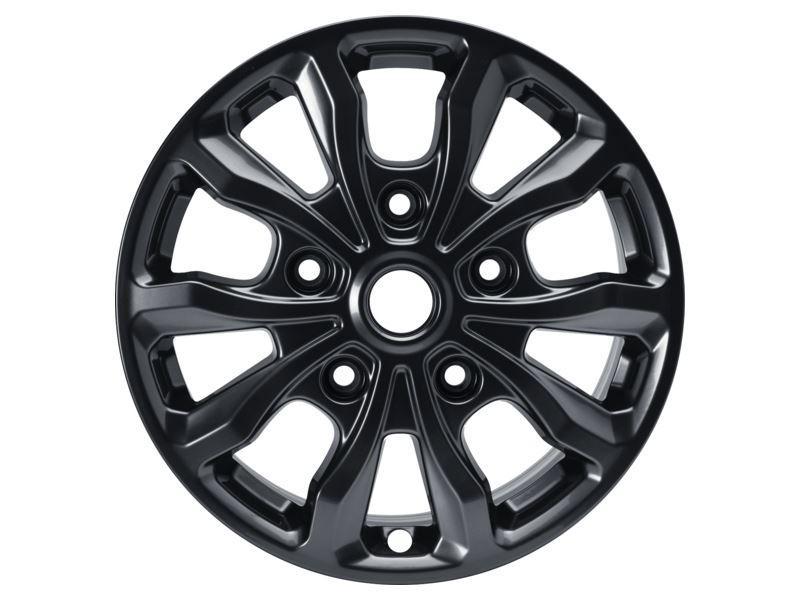 Ford Alloy Wheel 17" 10-spoke design, Tarnished Dark. Only for vehicles with standard wheel arch extensions.