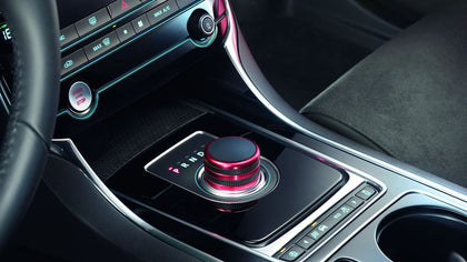 Jaguar Rotary Shifter Red finish