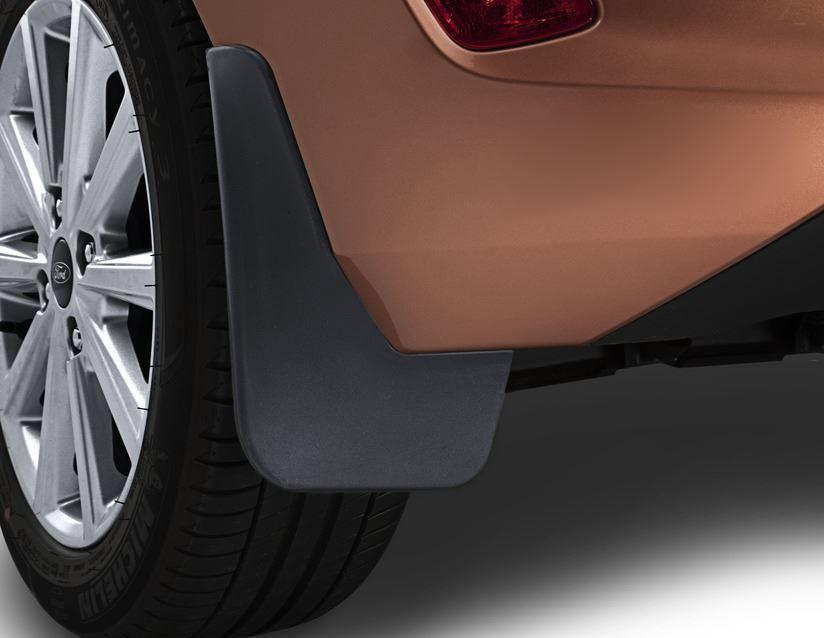 Ford Mud Flaps rear, contoured