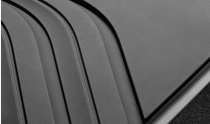 BMW Genuine Rear Set All Weather Rubber Floor Mats In Anthracite