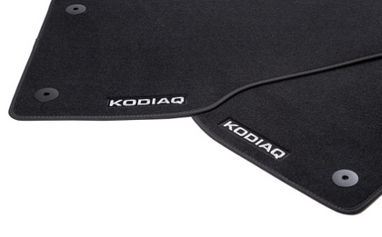 SKODA Standard textile Floor Mats KODIAQ
