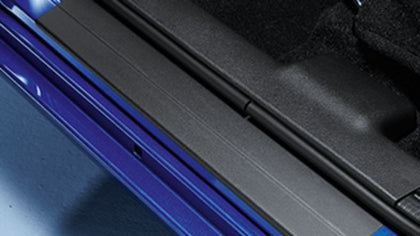 Suzuki Door sill protector sheet, black