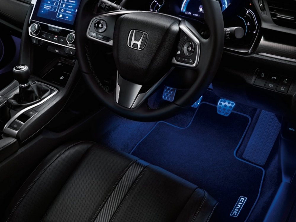 Honda Blue Front Ambient Footlight