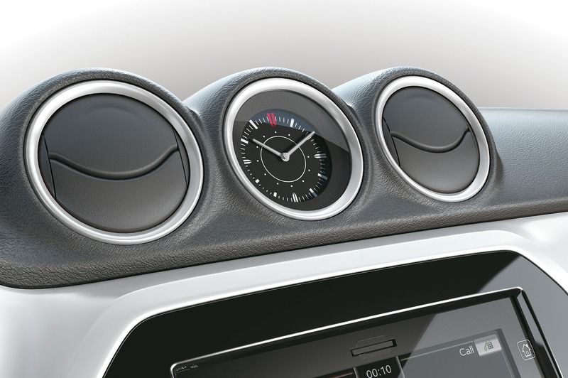 Suzuki Dashboard Coloured Trim Ring Set White