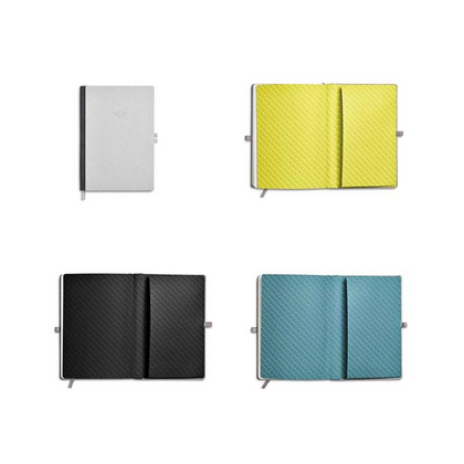 Genuine MINI Wing Logo and Signet Pattern Notebook