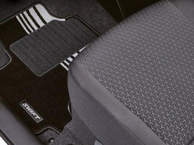 Suzuki Carpet mat set, silver detailing