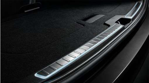 Volvo Illuminated tailgate scuff plate