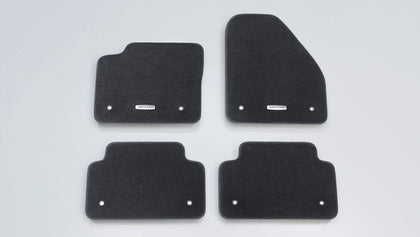 Jaguar Luxury Carpet Mats Ebony, LHD, Automatic