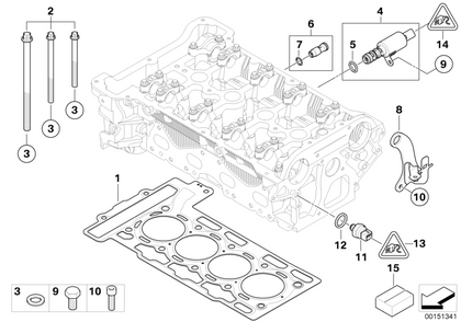 MINI Genuine Boost Pressure Control / Cylinder Head Solenoid Valve