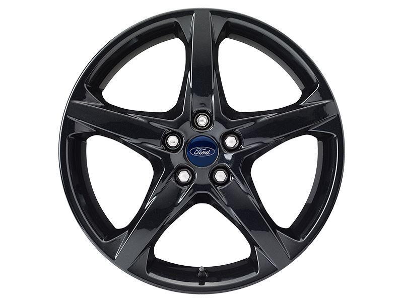 Ford Alloy Wheel 18" 5-spoke design, Panther black. Except ECOnetic and HEV.