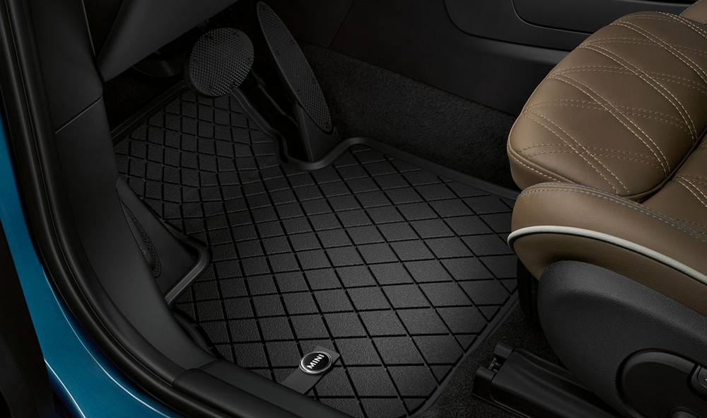 MINI Genuine Hatch 5DR Protect Pack - Floor Mats + Trunk Luggage Compartment Mat