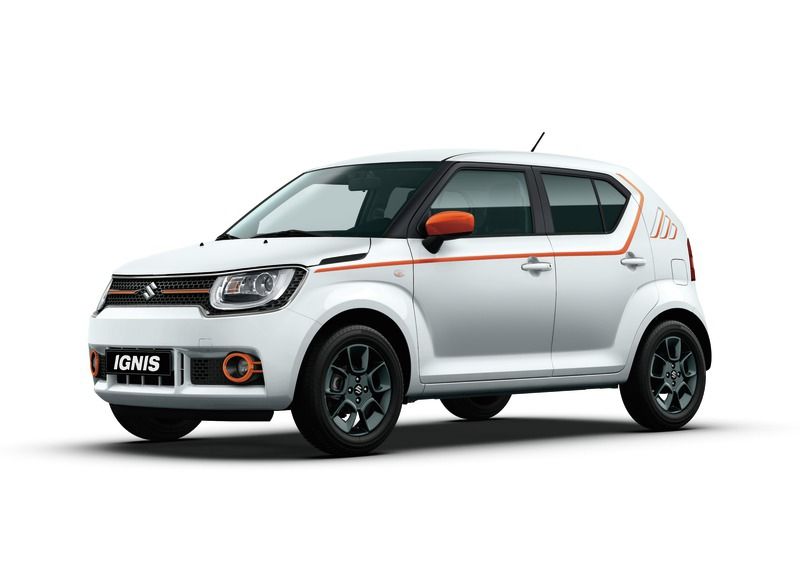 Suzuki Body Side Decal - Orange