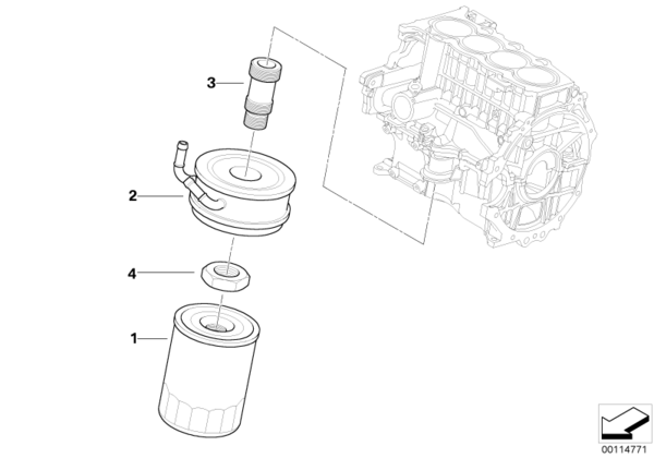 MINI Genuine Oil Filter Replacement | MINI Filters | Park's Store
